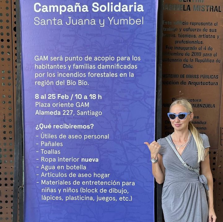 Centro Cultural GAM, Santiago: Campaña Solidaria Santa Juana y Yumbel, para las familias afectadas por los incendios forestales del Biobío.